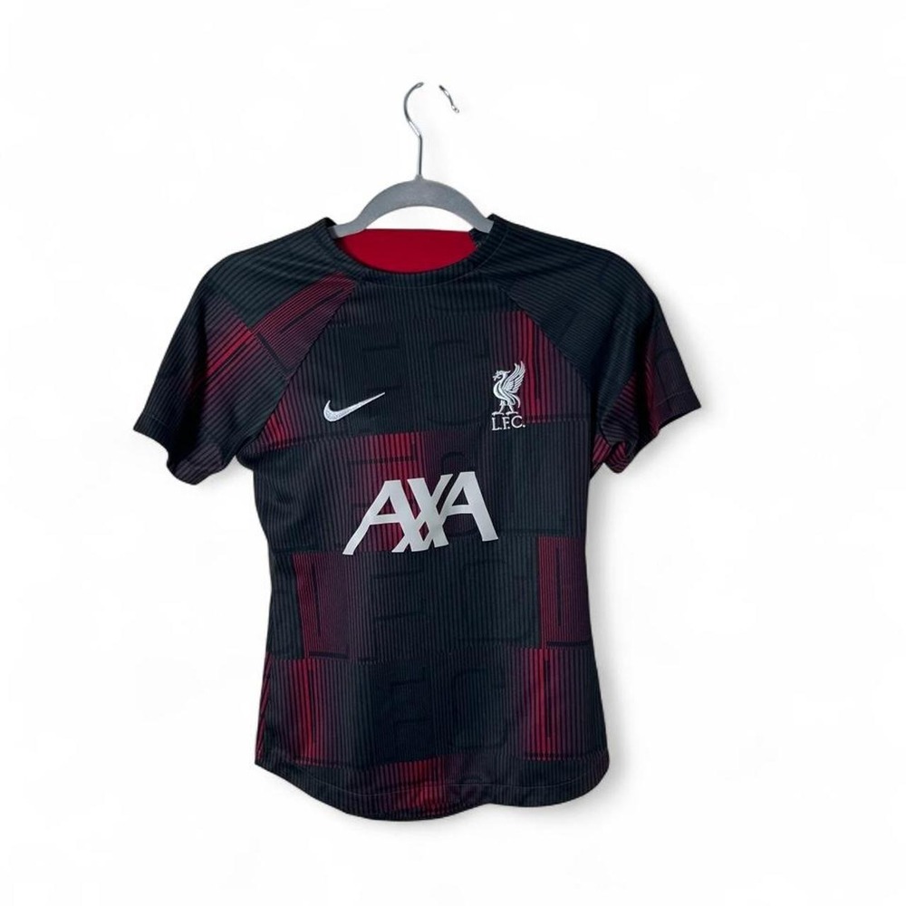 Nike Liverpool Away Jersey Size: XS‎ Black with red diagonal stripes